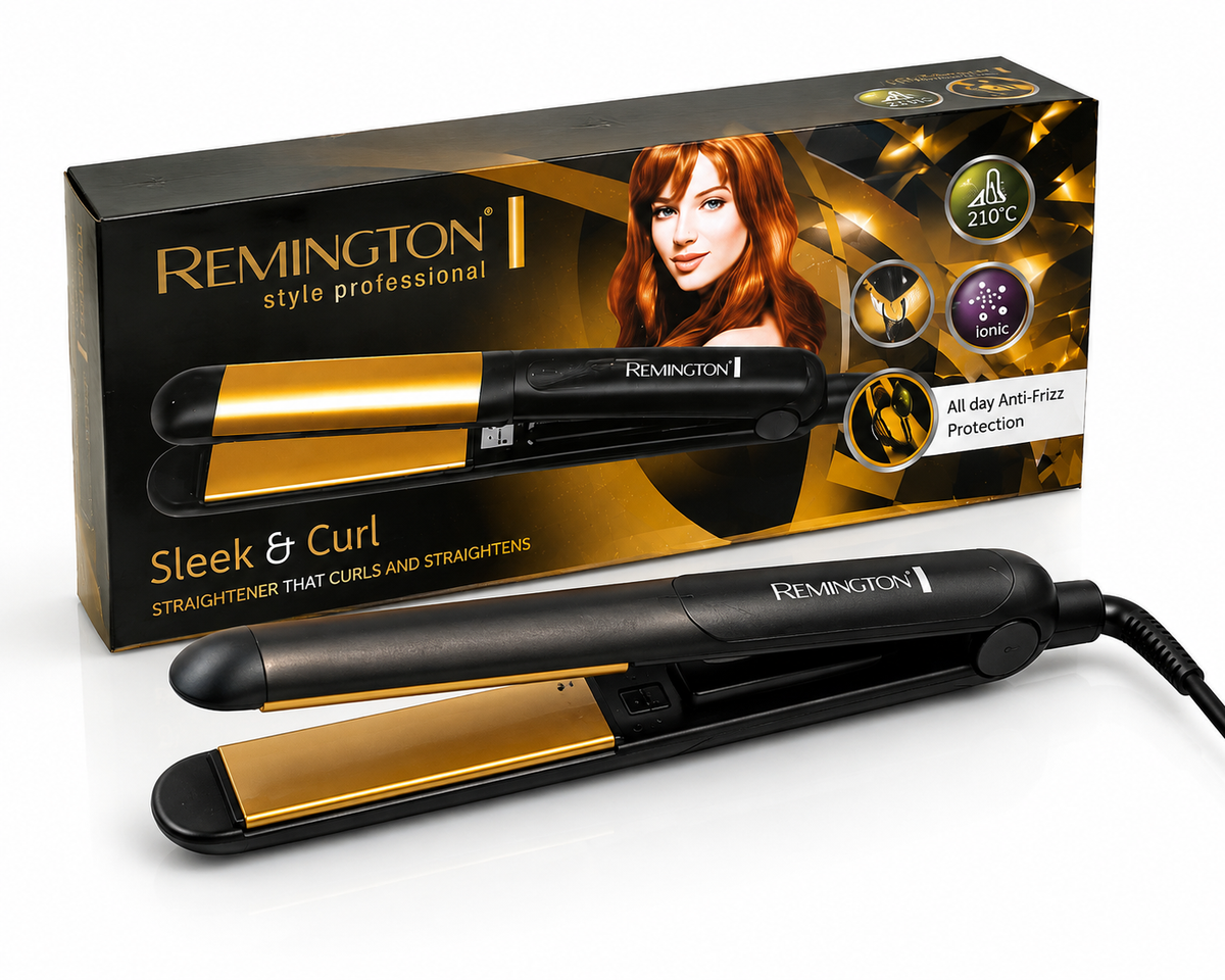 Remington Sleek & Curl Hair Straightener